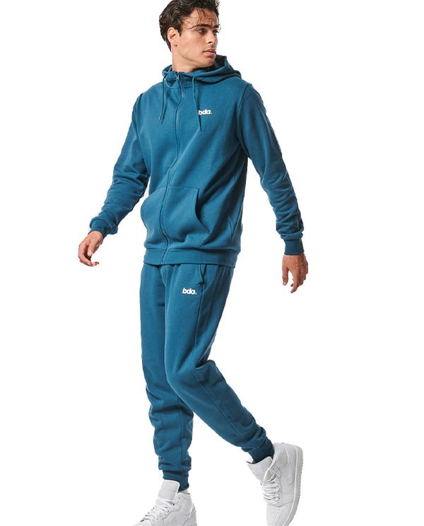 Body Action Fleece Full Zip Ζακέτα Βαμβακερή Ανδρική (073419 COBALT BLUE-04B)