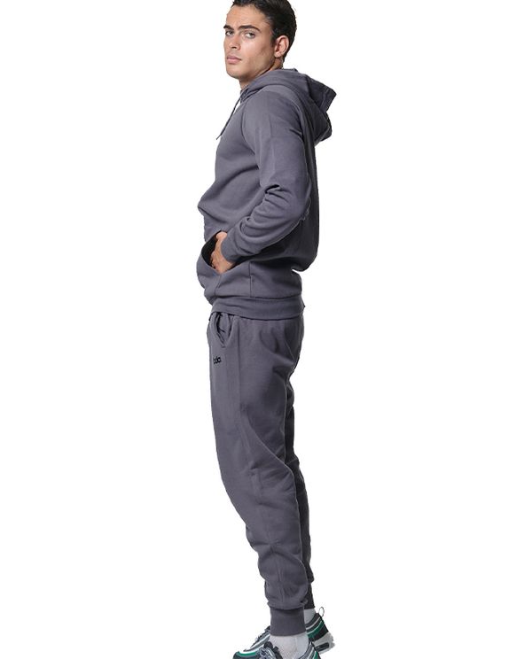 Body Action Fleece Full Zip Ζακέτα Βαμβακερή Ανδρική (073419 PEARL GREY-03G)