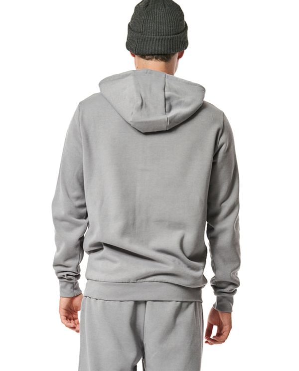 Body Action Fleece Full Zip Ζακέτα Βαμβακερή Ανδρική (073419 SILVER GREY-03)