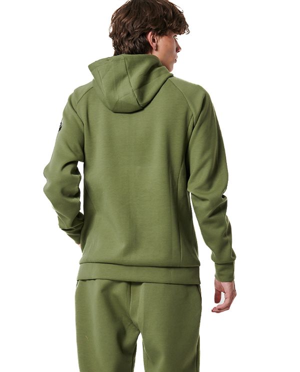 Body Action Mens Sport Gym Tech Ζακέτα Πολυεστερική Ανδρική (073420 KHAKI GREEN-07E)