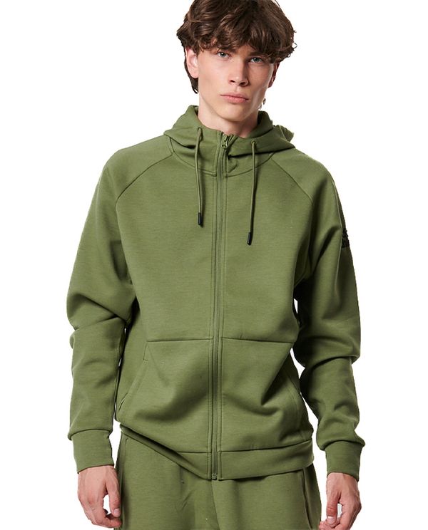 Body Action Mens Sport Gym Tech Ζακέτα Πολυεστερική Ανδρική (073420 KHAKI GREEN-07E)