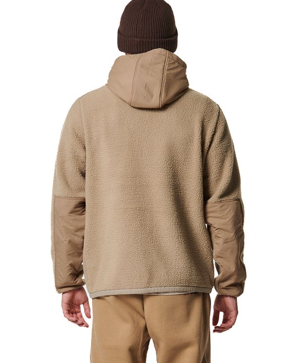 Body Action Ζακέτα Sherpa Ανδρική (073422 FOSSIL BEIGE-05C)