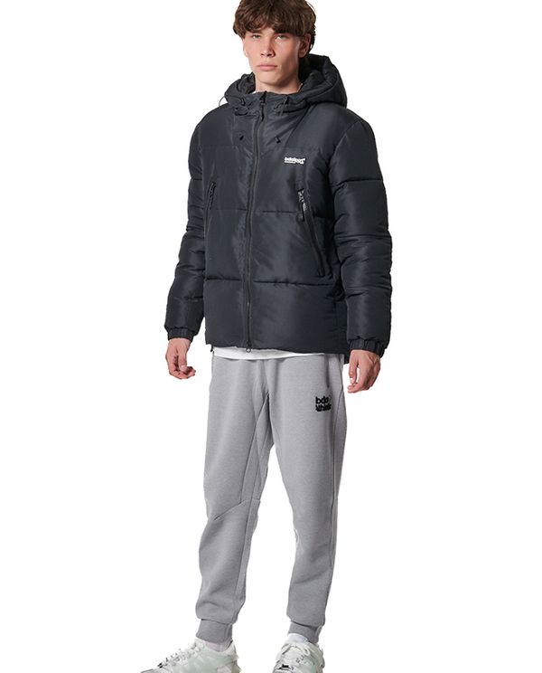 Body Action Men S Μπουφάν Puffer Ανδρικό (073426 BLACK-01)