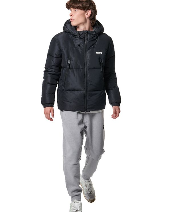 Body Action Men S Μπουφάν Puffer Ανδρικό (073426 BLACK-01)