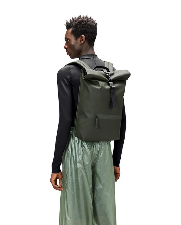 Rains Rolltop Rucksack W3 Σάκος Πλάτης (13320 GREEN)