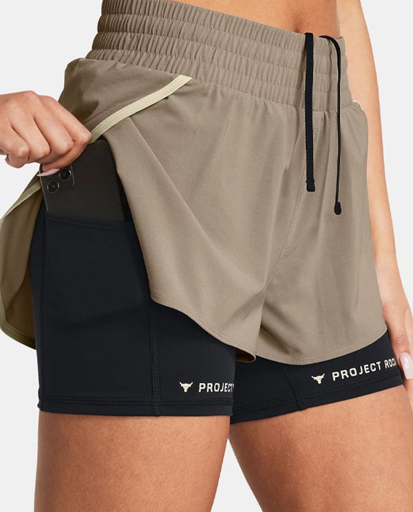 Under Armour Pjt Rck Flex Short Σορτς Με Εσωτερικό Κολάν Γυναικείο (1380188 203)