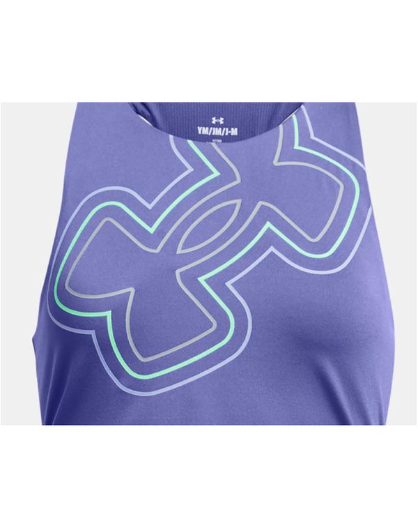 Under Armour Motion Branded Crop Top Αμάνικο Γυναικείο (1384210 561)