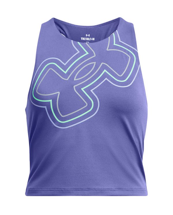 Under Armour Motion Branded Crop Top Αμάνικο Γυναικείο (1384210 561)