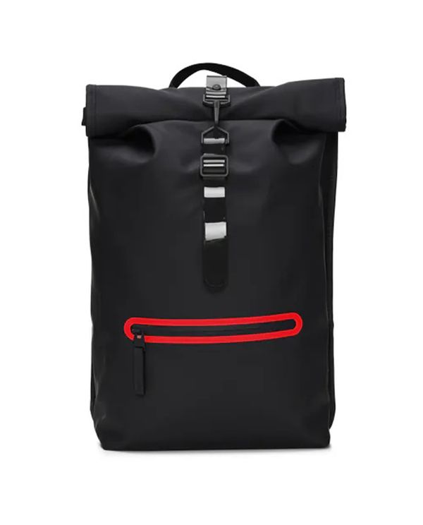 Rains Rolltop Rucksack Contrast W3 Σάκος Πλάτης (14540 BLACK)