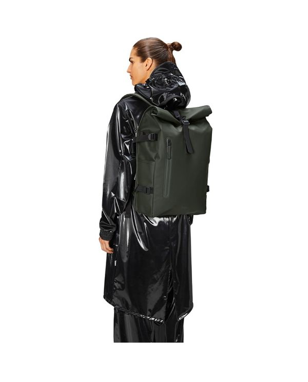 Rains Rolltop Rucksack Large W3 Σάκος Πλάτης (14590 GREEN)