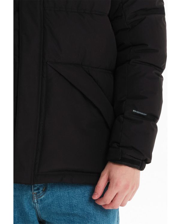 Emerson Μπουφάν Puffer Ανδρικό (242.EM10.58 BLACK)