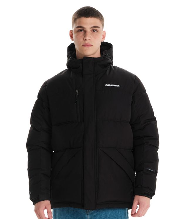 Emerson Μπουφάν Puffer Ανδρικό (242.EM10.58 BLACK)