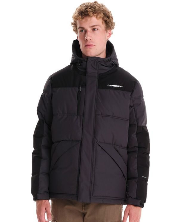 Emerson Μπουφάν Puffer Ανδρικό (242.EM10.58 EBONY-BLACK)