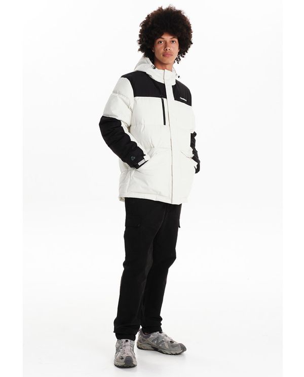 Emerson Μπουφάν Puffer Ανδρικό (242.EM10.58 OFF WHITE-BLACK)