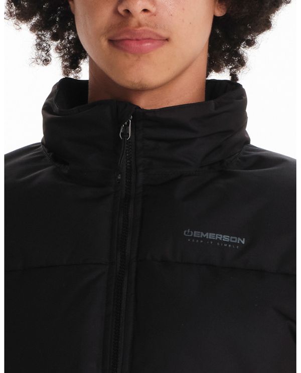 Emerson Μπουφάν Puffer Ανδρικό (242.EM10.79 BLACK)