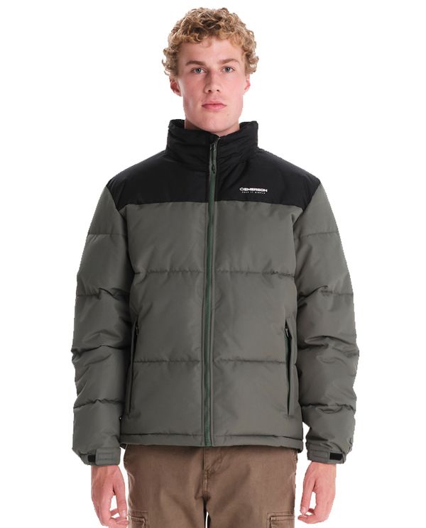 Emerson Μπουφάν Puffer Ανδρικό (242.EM10.79 OLIVE-BLACK)