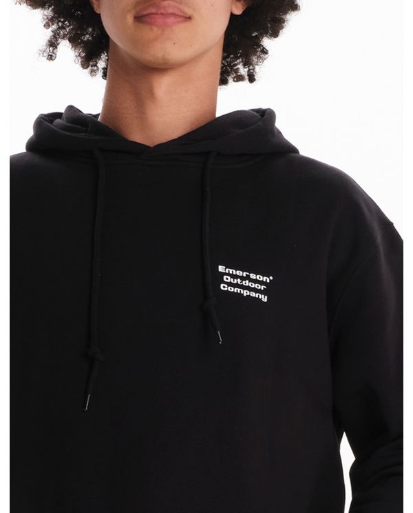 Emerson Hoodie Ανδρικό (242.EM20.17 BLACK)