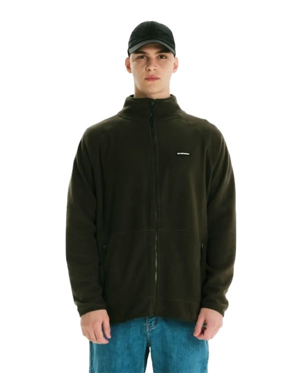 Emerson Ζακέτα Fleece Ανδρική (242.EM29.19 OLIVE)