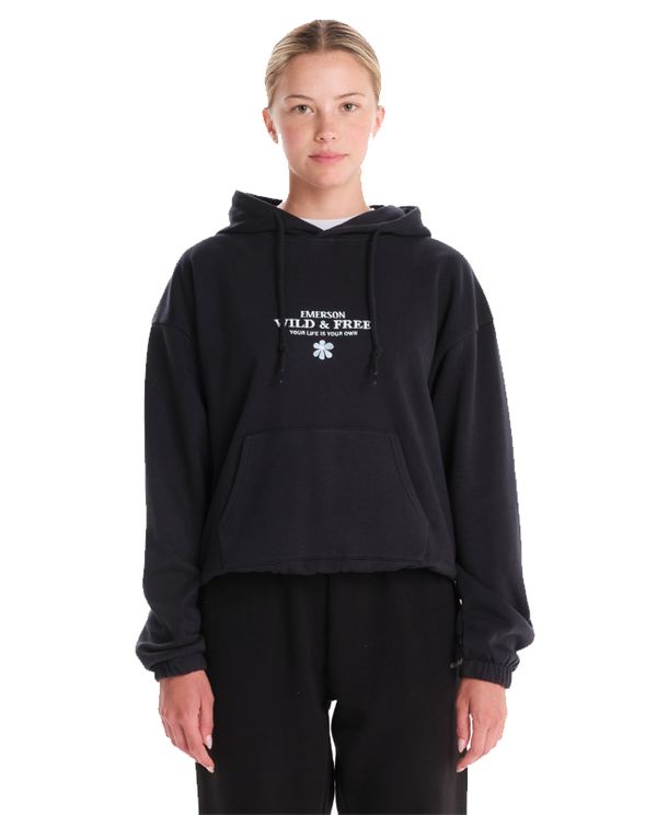 Emerson Hoodie Γυναικείο (242.EW20.45 OFF BLACK)