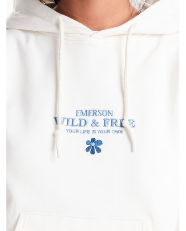 Emerson Hoodie Γυναικείο (242.EW20.45 OFF WHITE)