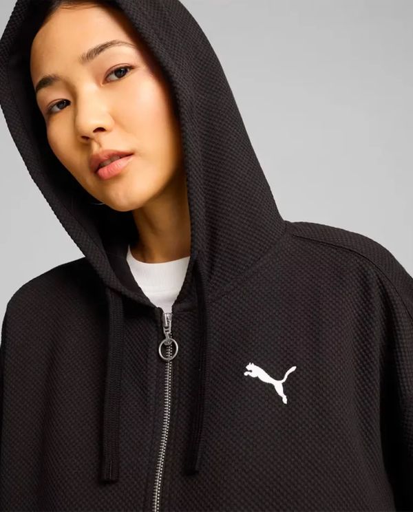 Puma Her Full-Zip Ζακέτα Βαμβακερή Γυναικεία (681631 01)