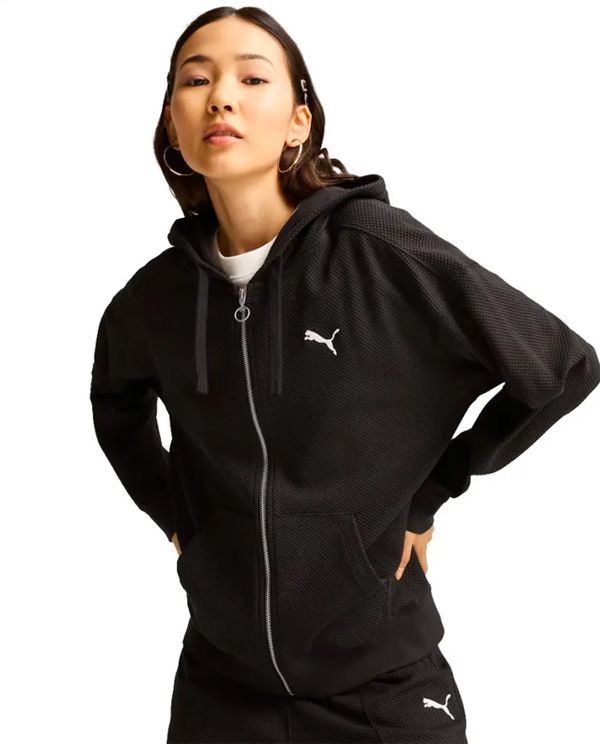 Puma Her Full-Zip Ζακέτα Βαμβακερή Γυναικεία (681631 01)