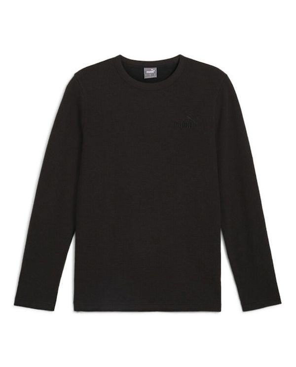 Puma Ess Elevated Longsleeve Μπλούζα Με Λαιμόκοψη Ανδρική (681888 01)