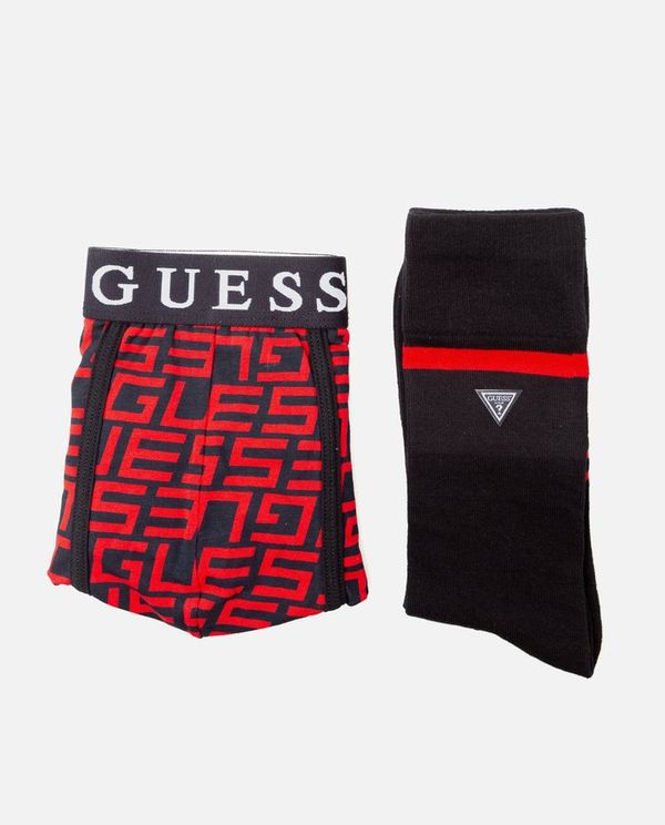 Gift Set Μπόξερ   Κάλτσες GUESS