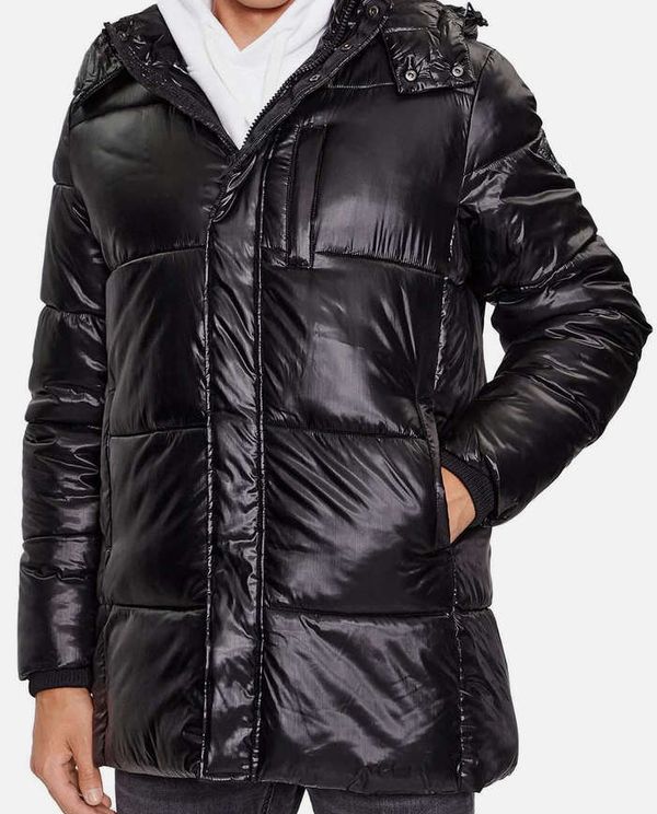 Puffer Μπουφάν Mid Length Puffa GUESS