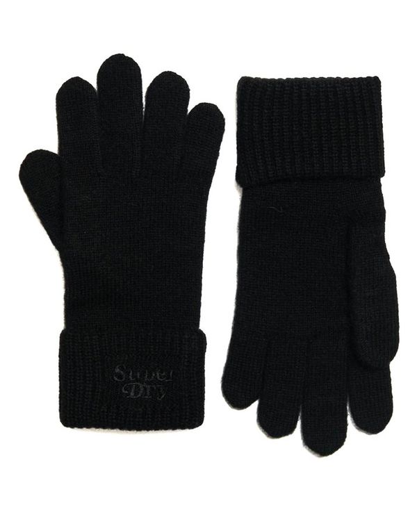 Γάντια Ribbed Knitted Gloves SUPERDRY