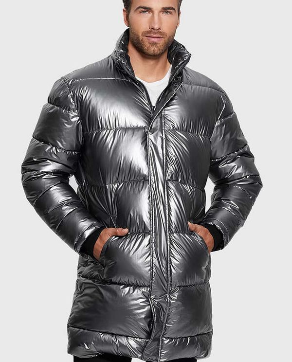 Puffer Μπουφάν Polar Metallic Puffer GUESS