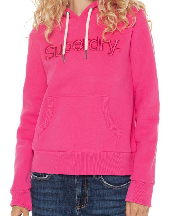 Φούτερ Με Κουκούλα Tonal Embroidered Logo Hoodie SUPERDRY