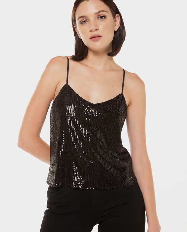 Αμάνικο Top Sequin Cami Vest Top SUPERDRY