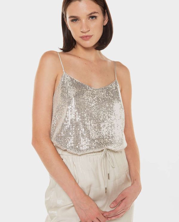 Αμάνικο Top Sequin Cami Vest Top SUPERDRY