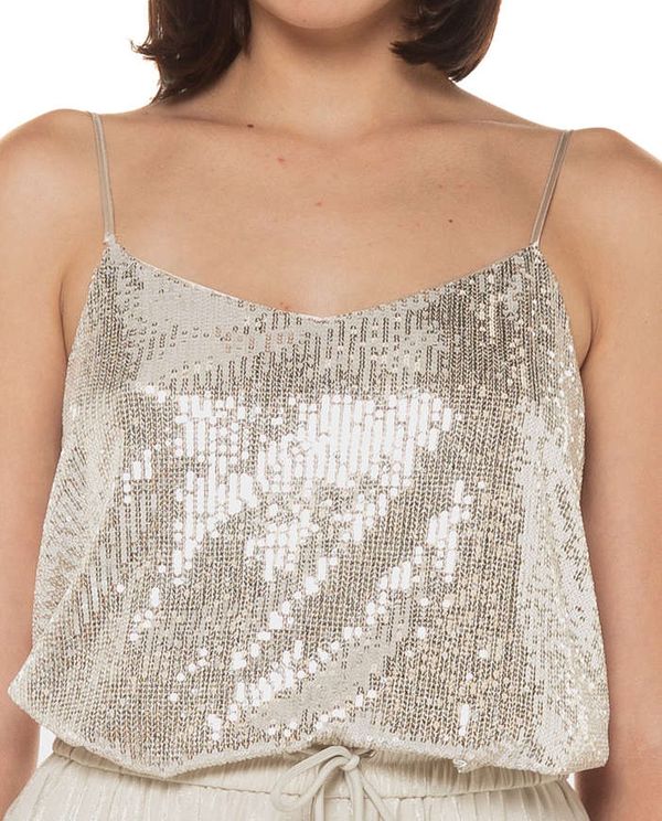 Αμάνικο Top Sequin Cami Vest Top SUPERDRY