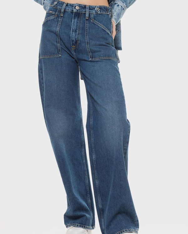 Denim Παντελόνι Wide Leg Jeans UHW Utility PEPE JEANS