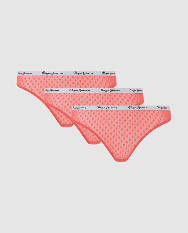 3 Pack Σλιπ Στρινγκ Dot 3P Thong PEPE JEANS