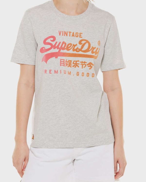 T-Shirt Tonal VL Graphic SUPERDRY