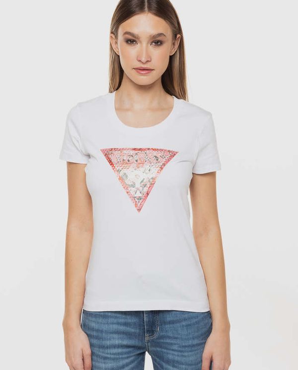 T-Shirt Satin Triangle GUESS