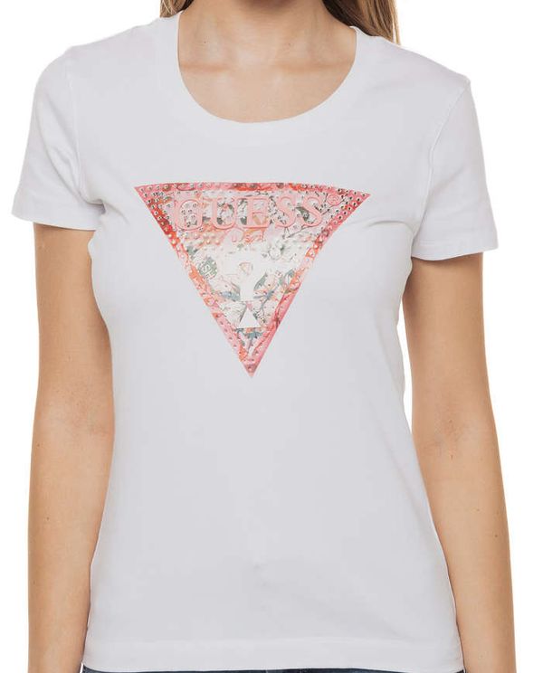 T-Shirt Satin Triangle GUESS