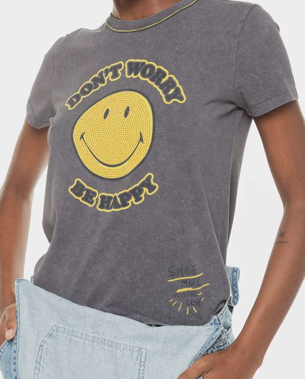 T-shirt More Smiley DESIGUAL x Smiley