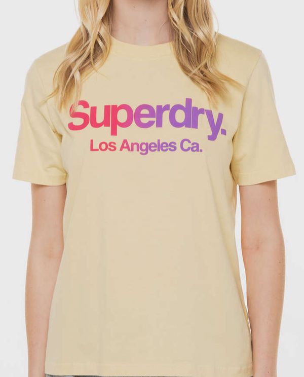 T-Shirt Tonal Rainbow Core SUPERDRY