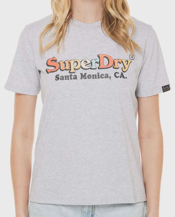 T-Shirt Rainbow Logo SUPERDRY