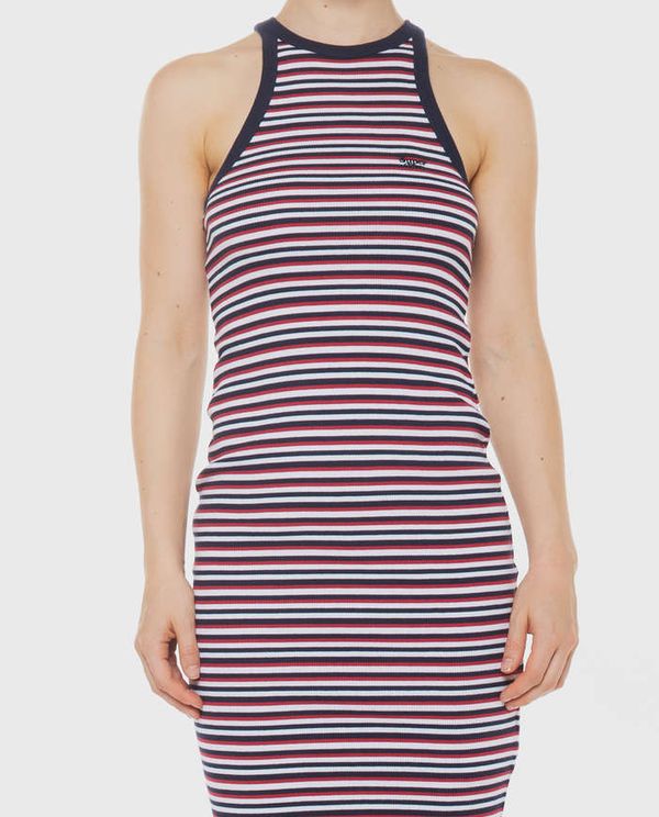 Midi Φόρεμα SL Rib Bodycon SUPERDRY