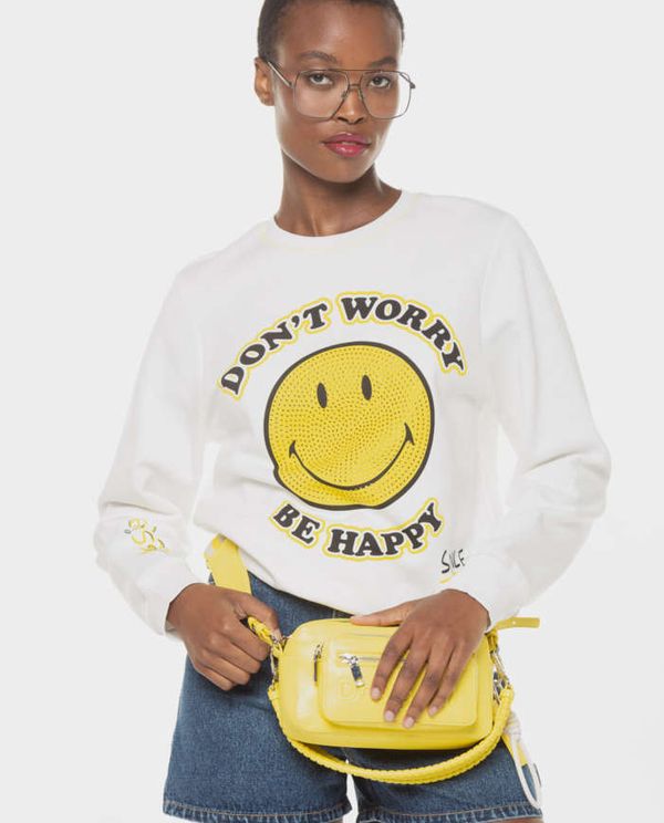 Μπλούζα Φούτερ Smiley DESIGUAL x Smiley