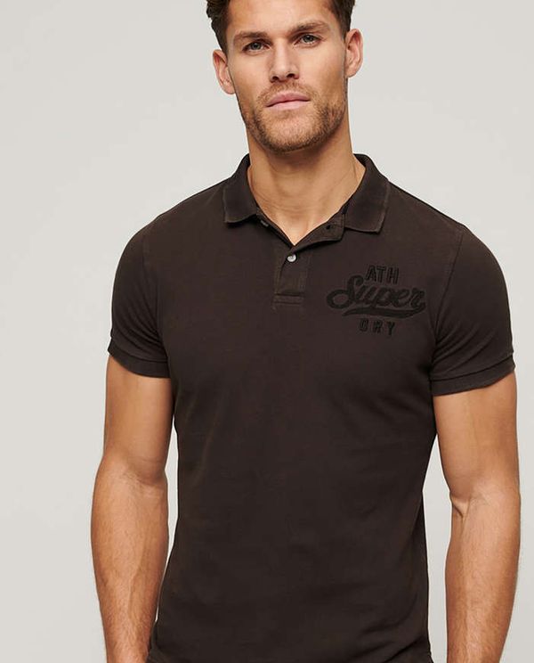 Polo T-Shirt Ovin Applique SUPERDRY