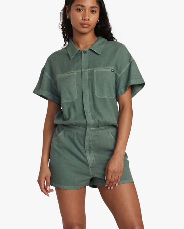 Ολόσωμη Κοντή Φόρμα Cadet Romper Onesie RVCA