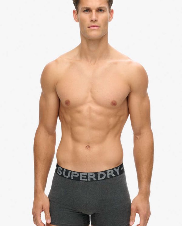 3 Pack Μποξεράκια Organic Cotton Boxer Triple Pack SUPERDRY