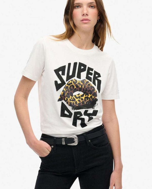 T-Shirt Lo-fi Punk Poster SUPERDRY