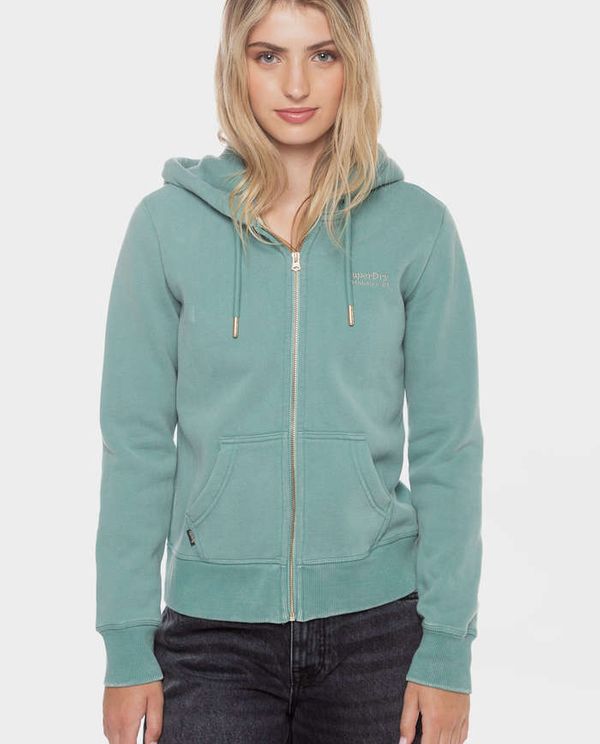 Ζακέτα Φούτερ Με Κουκούλα Essential Logo Zip Hoodie SUPERDRY